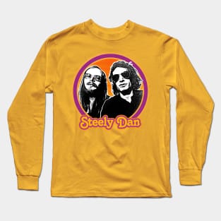 Steely Dan / Original Retro 1970s Style Design Long Sleeve T-Shirt